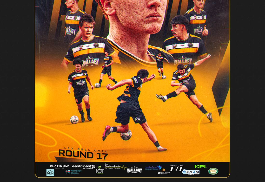 Broadbeach United announcement graphic
