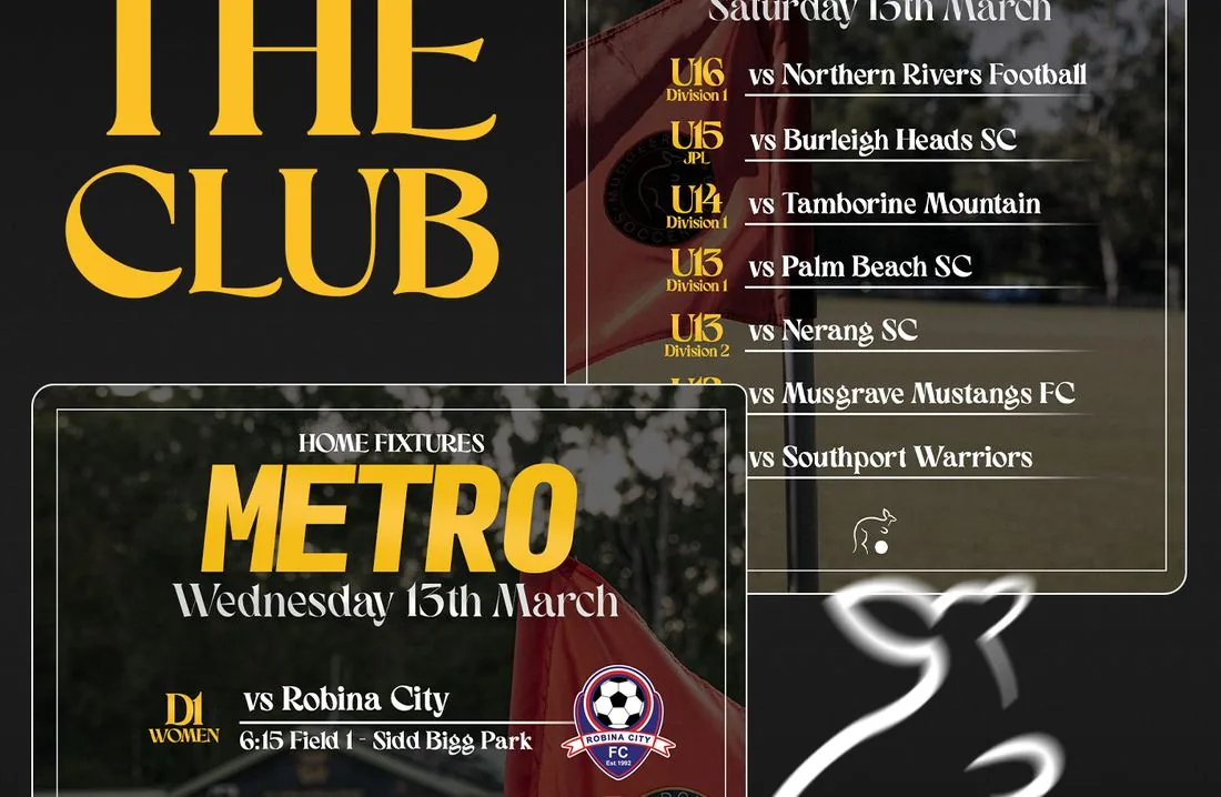 Gold Coast Knights — Tournament Promotion Poster